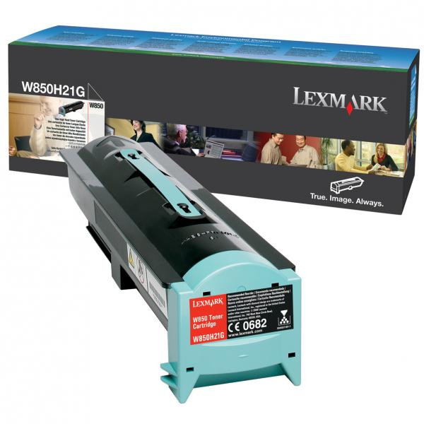 Lexmark originální toner W850H21G, black, 35000str., high capacity