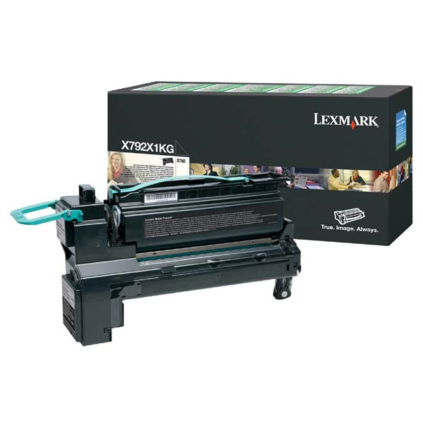 Lexmark originální toner X792X1KG, black, 20000str., return
