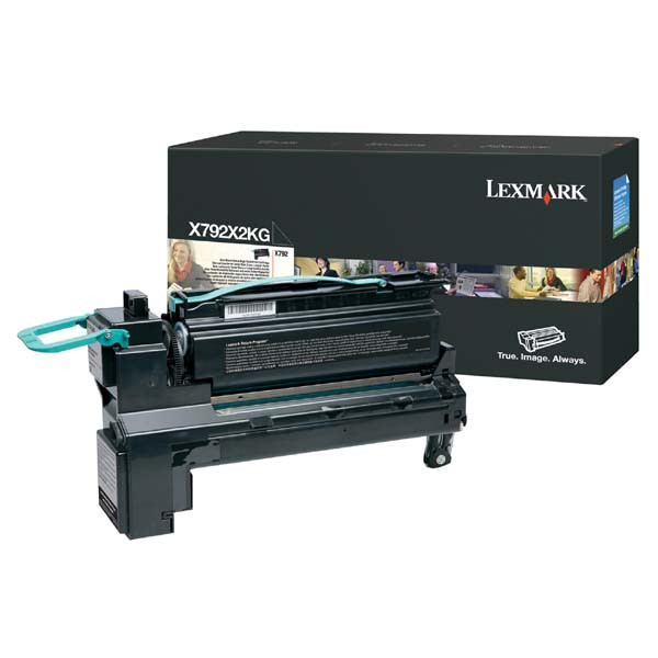 Lexmark originální toner X792X2KG, black, 20000str., extra high capacity