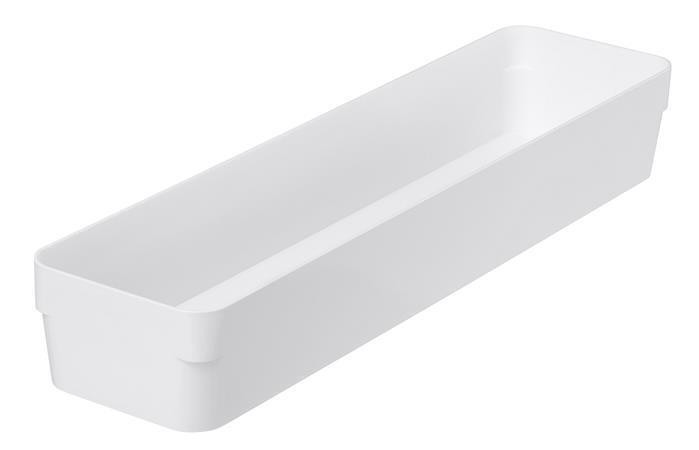 Organizér do zásuvek "Compact", bílá, 40 x 6 x 10 cm, SMARTSTORE 19410