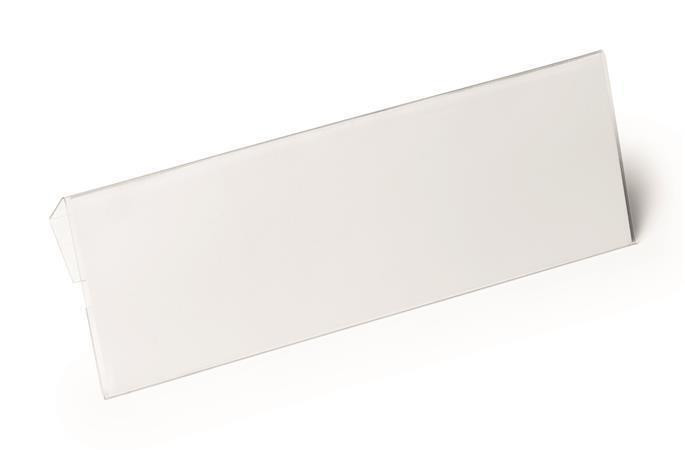 Logistická kapsa "HARD COVER", transparentní, 1/2 A5, horizontální, závěsná, DURABLE 116119