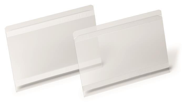 Logistická kapsa "HARD COVER", transparentní, A5, horizontální, samolepicí, DURABLE 118319