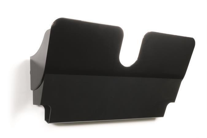 Držák na katalogy "FLEXIPLUS", černá, na zeď, A4, na šířku, magnetický, DURABLE 1709021060