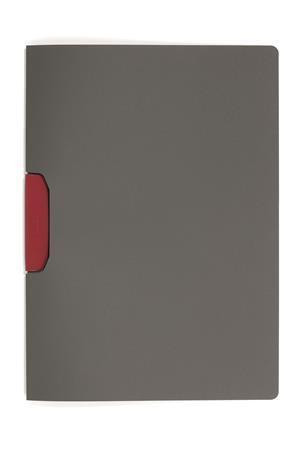 Desky s rychlovazačem "DURASWING® COLOR 30", červená, s klipem, A4, DURABLE