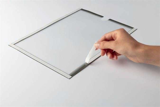 Informační kapsy, šedá, samolepicí, A4, DURABLE 400657