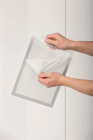 Prezentační rám "DURAFRAME® SUN", stříbrná, A4, elektrostatický, DURABLE