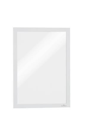 Prezentační rám "DURAFRAME", bílá, A4, samolepicí, 10 ks, DURABLE 488202