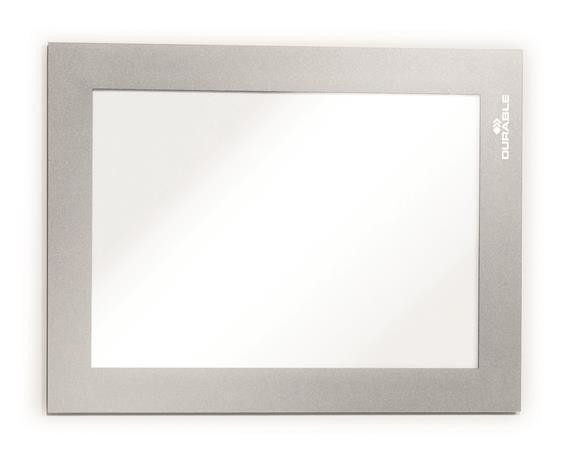 Prezentační rám "DURAFRAME MAGNETIC", stříbrná, A6, magnetický, DURABLE 494823