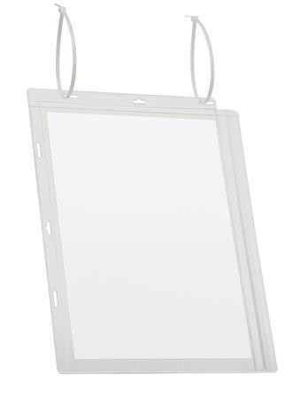 Informační kapsa, A4, se stahovací páskou, voděodolná, DURABLE 502719