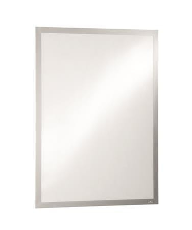 Prezentační rám "DURAFRAME POSTER", stříbrná, 50 x 70 cm, samolepicí, DURABLE 505423