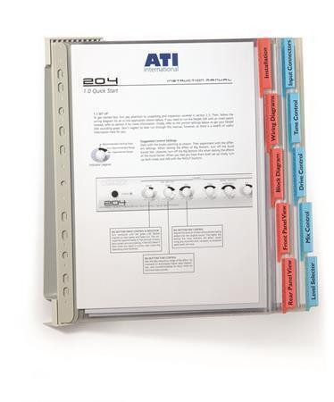 Nástěnný držák  "FUNCTION WALL 10" mix barev, 10 kapes, DURABLE 569100