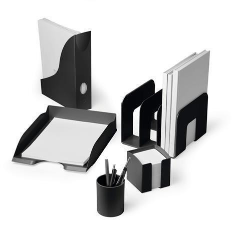 Stojan na časopisy "Eco", černá, plast, DURABLE 775701