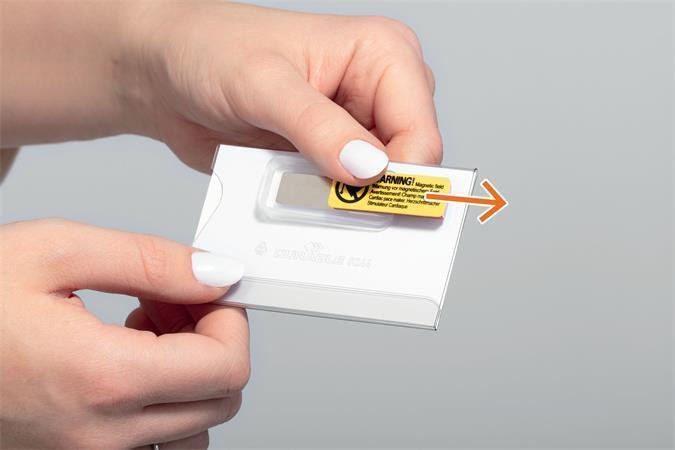 Jmenovka s magnetem, 90 x 54 mm, DURABLE 824419