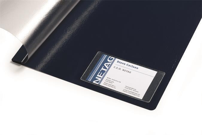 Úložná kapsa "Pocketfix", 150 x 65 mm, Samolepicí, 100 ks, DURABLE 831919