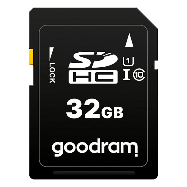Goodram paměťová karta Secure Digital Card, 32GB, SDHC, S1A0-0320R12, UHS-I U1 (Class 10)