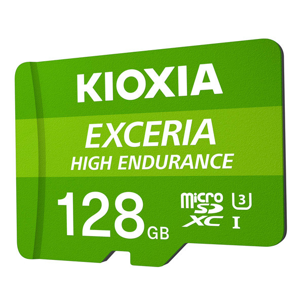 Kioxia Paměťová karta  Exceria High Endurance (M303E), 128GB, microSDXC, LMHE1G128GG2, UHS-I U3 (Class 10)