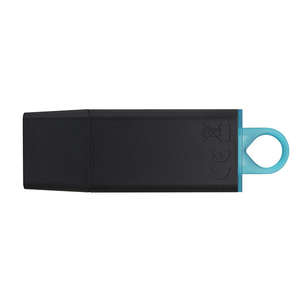 Kingston USB flash disk, USB 3.0, 64GB, DataTraveler Exodia, černý, DTX/64GB, USB A, s krytkou