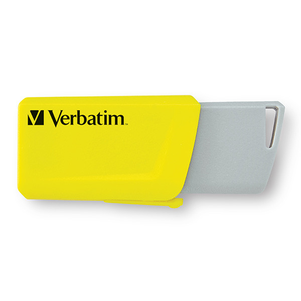 Verbatim USB flash disk, USB 3.0, 16GB, Store N Click, mix barev, 49306, USB A, s výsuvným konektorem, 3ks