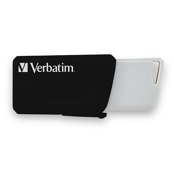 Verbatim USB flash disk, USB 3.0, 32GB, Store N Click, černý, 49307, USB A, s výsuvným konektorem