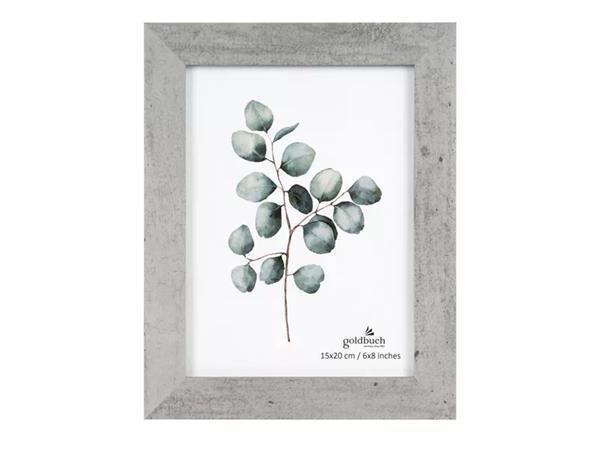Rámeček "Goldbuch Beton", concrete, 15 x 20 cm