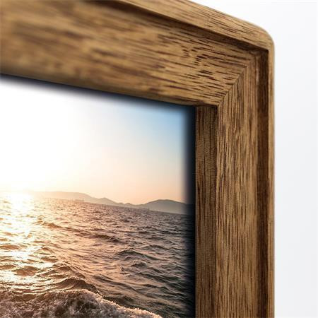 Rám "Zep Mosel", hnědá, dřevo, na 5 obrázků 10 x 15 cm