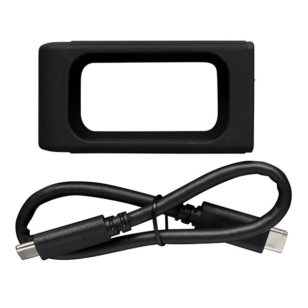 SSD Externí Kingston 1000G Portable XS2000, SXS2000/1000G, 1000GB, šedý, Stupeň krytí IP554 s odnímatelným gumovým pouzdrem, 2.5",