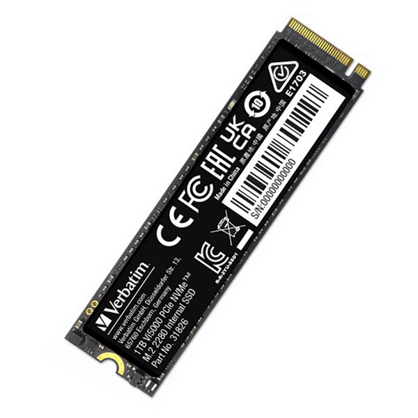 SSD Interní Verbatim Vi5000 M.2, 31826, 1000GB, černý, NVMe