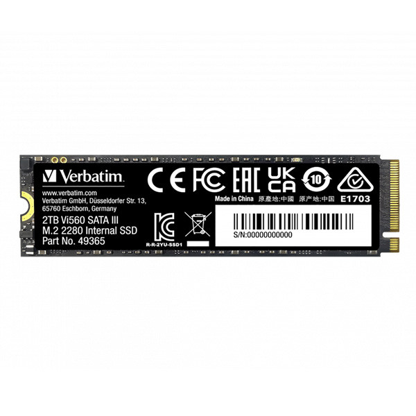 SSD Interní Verbatim Vi560, 49365, 2000GB, černý, SATA III