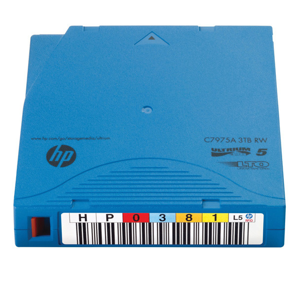HP LTO Ultrium WORM 5 20-pack, Custom Labeled Data Cartridge, 1500 (1,5 TB)/GB 3000 (3 TB)GB, labeled, světle modrá, C7975WL, pro