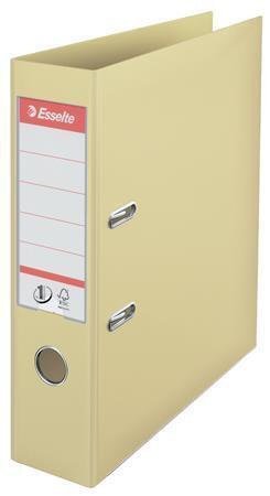 Pákový pořadač "Standard", Naturele krémová, ochranné spodní kování, 75 mm, A4, PP, ESSELTE