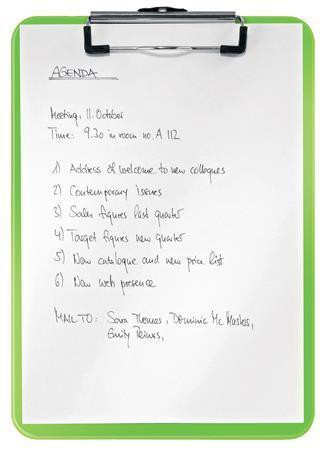 Podložka na psaní "WOW", zelená, A4, LEITZ