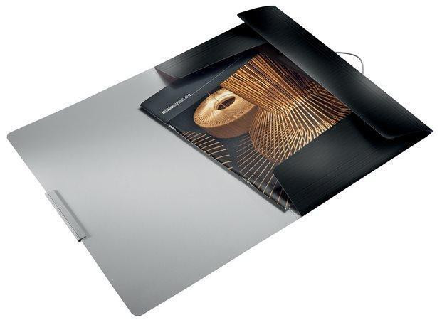 Desky na spisy "Style", saténově černá, LEITZ