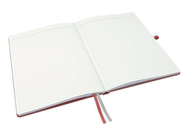 Zápisník "Complete", červená, linkovaný, A4, 80 listů, LEITZ