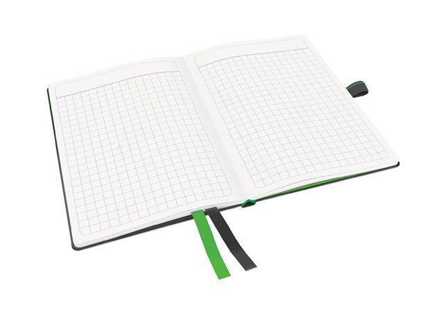 Zápisník "Complete", černá, čtverečkovaný, A6, 80 listů, LEITZ