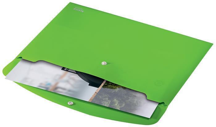 Desky s drukem "Recycle", zelená, PP, A4, LEITZ 46780055