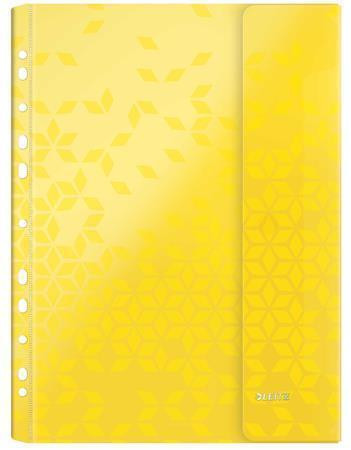 Závěsné kapsy "WOW", mix barev, A4, 200 mikron, uzavírání na suchý zip, LEITZ