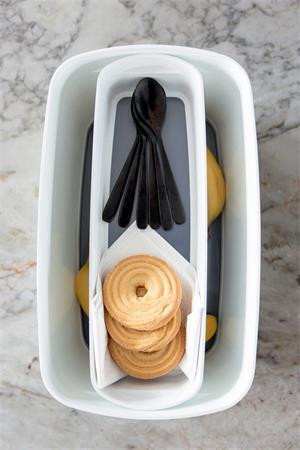 Organizér "MyBox", bílá-modrá, malý, LEITZ