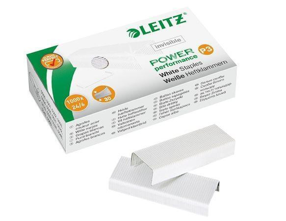 Bílé drátky Leitz Power Performance P3, Bílá