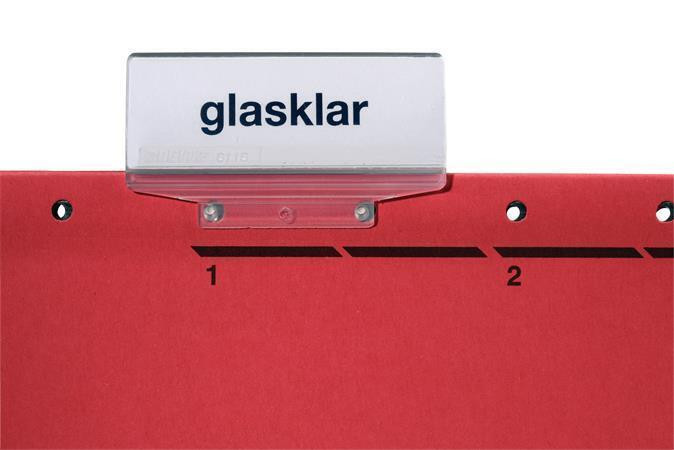 Náhradní rozlišovače pro závěsné desky "Alpha", průhledná, LEITZ