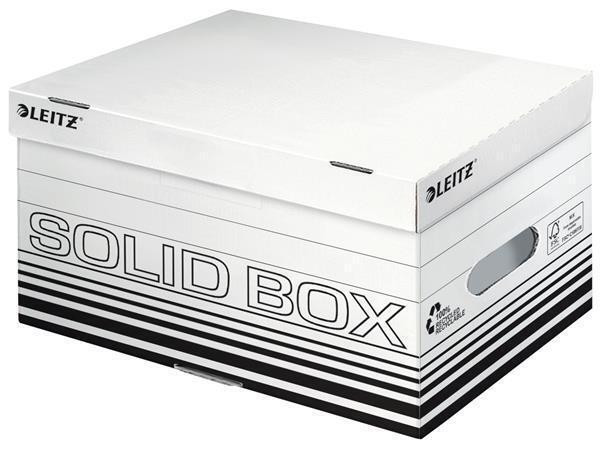 Archivační krabice "Solid S", bílá, LEITZ