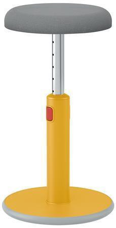 Židle Sit-Stand "Ergo Cosy Active", žlutá,  LEITZ 65180019