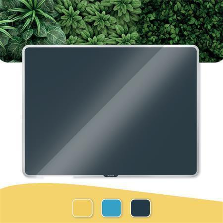 Magnetická skleněná tabule "Cosy", matně šedá, 60x40 cm, LEITZ