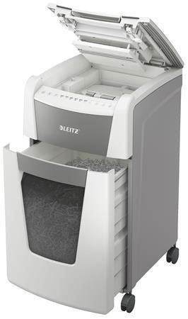 Skartovačka "IQ AutoFeed SmalOffice 300 P4 Pro", 300 listů, křížový řez, LEITZ, 80150000