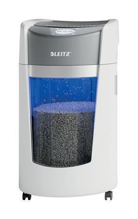 Skartovačka "IQ OptiMax Office 550 P5", 10 listů, mikro řez, LEITZ 83600000