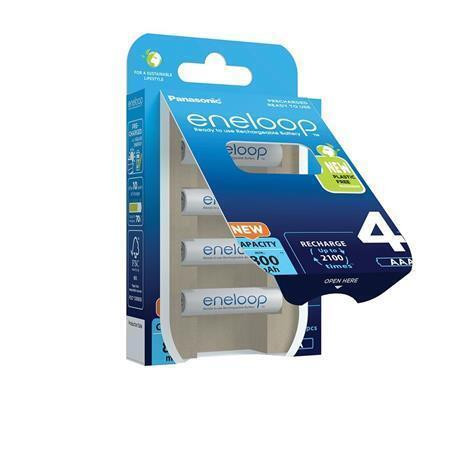 Dobíjecí baterie "Eneloop", AAA, 4 x 800 mAh Ni-MH, PANASONIC