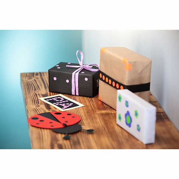 Avery Zweckform etikety 12mm, oranžové, 54 etiket, značkovací, baleno po 5 ks, 3148, pro ruční popis