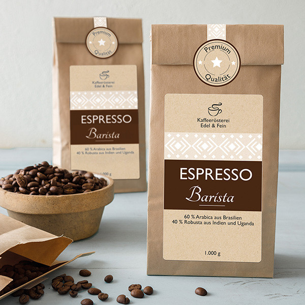 Avery Zweckform etikety 63.5mm x 42.3mm, A4, přírodně hnědé, 18 etiket, baleno po 25 ks, L7103-25, pro laserové a inkoustové tiská