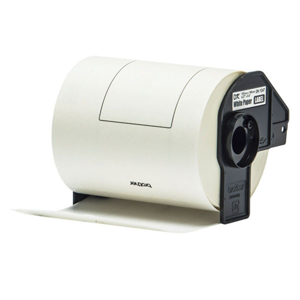 Brother papírové štítky 103mm x 164mm, bílá, 180 ks, DK11247, pro tiskárny řady QL