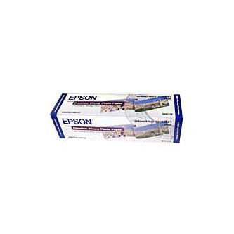 Epson fotopapír, 329/10/Premium Glossy Photo Paper Roll, lesklý, 13", C13S041379, 255 g/m2, papír, 329mmx10m, bílý, pro inkoustové