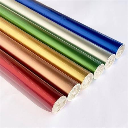 Dárkový balicí papír, mix metalických barev, 70 x 200 cm, FŰZFŐI K17000008M